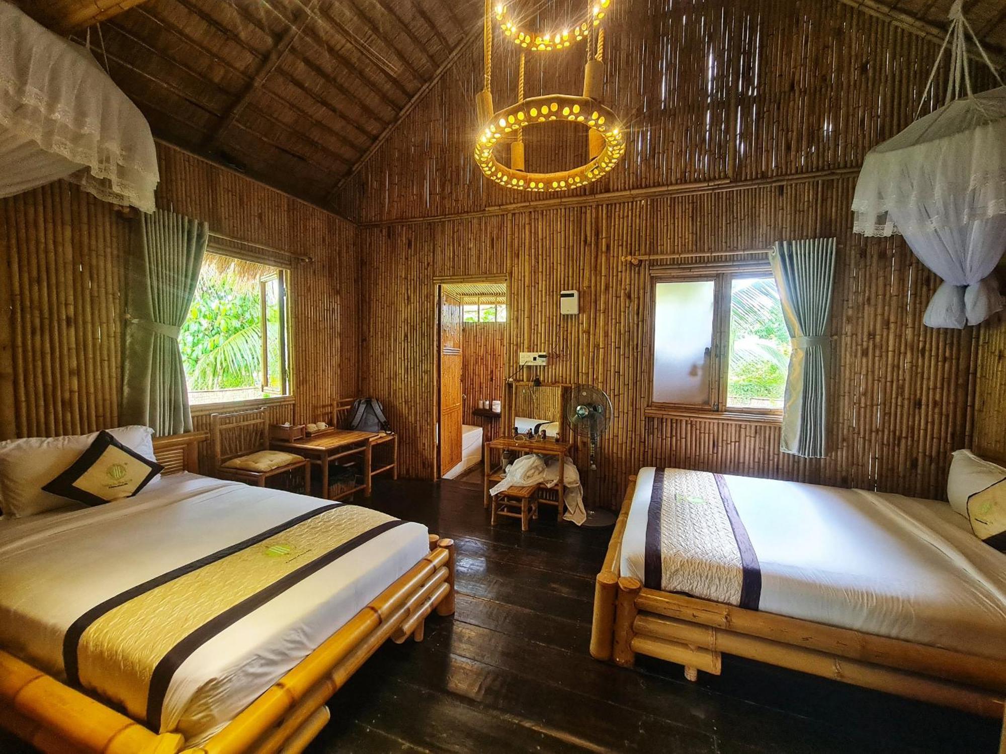 Bamboo Eco Village Can Tho Exterior foto