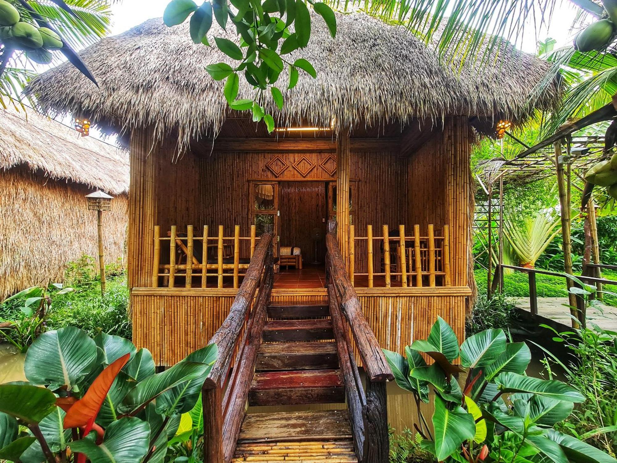 Bamboo Eco Village Can Tho Exterior foto