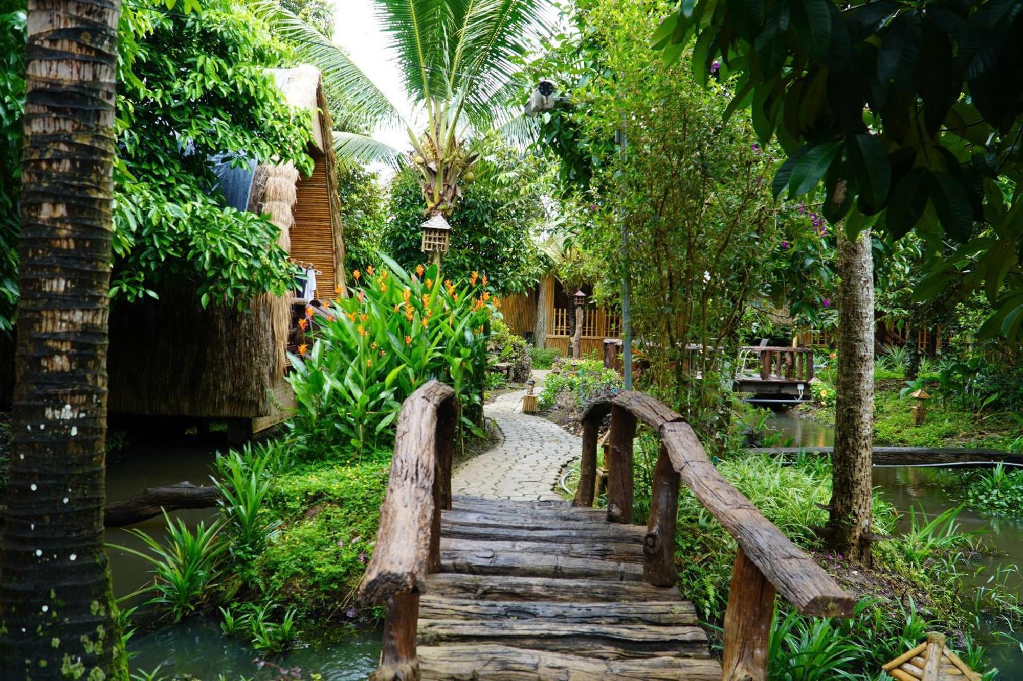 Bamboo Eco Village Can Tho Exterior foto